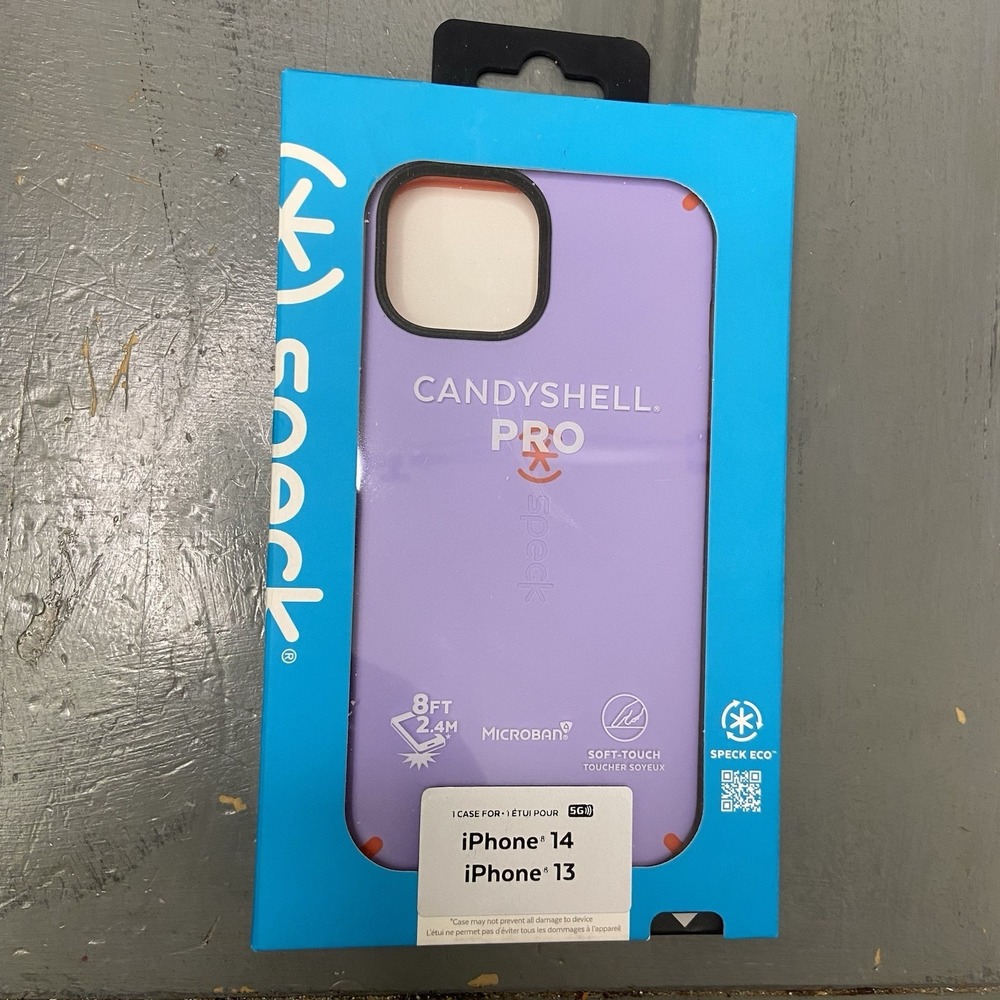 NEW Speck candyshell pro pink Purple phone case for iphone 14 and 13
